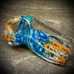 Multicolor Frit&Canework Handpipe