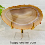 Crystal Stand - Acrylic Base and Brass Holder
