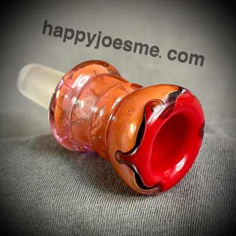 Thick Multicolor 14MM Male Slide//Danny Camp