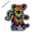 Grateful Dead Dancing Bear Glitter Sticker